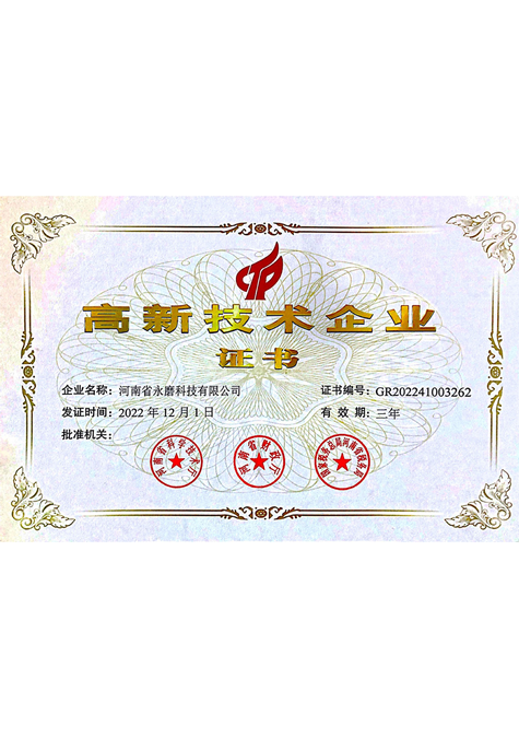 High and new technology enterprises